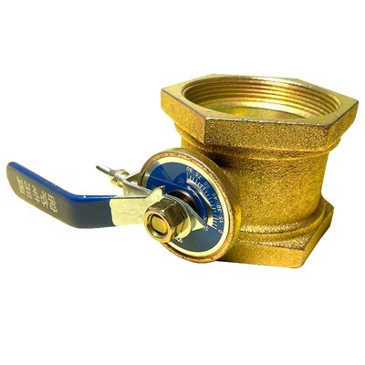 窑炉风阀带刻度镀锌铁丝扣螺纹通风阀调节阀丝接过风阀3240506580