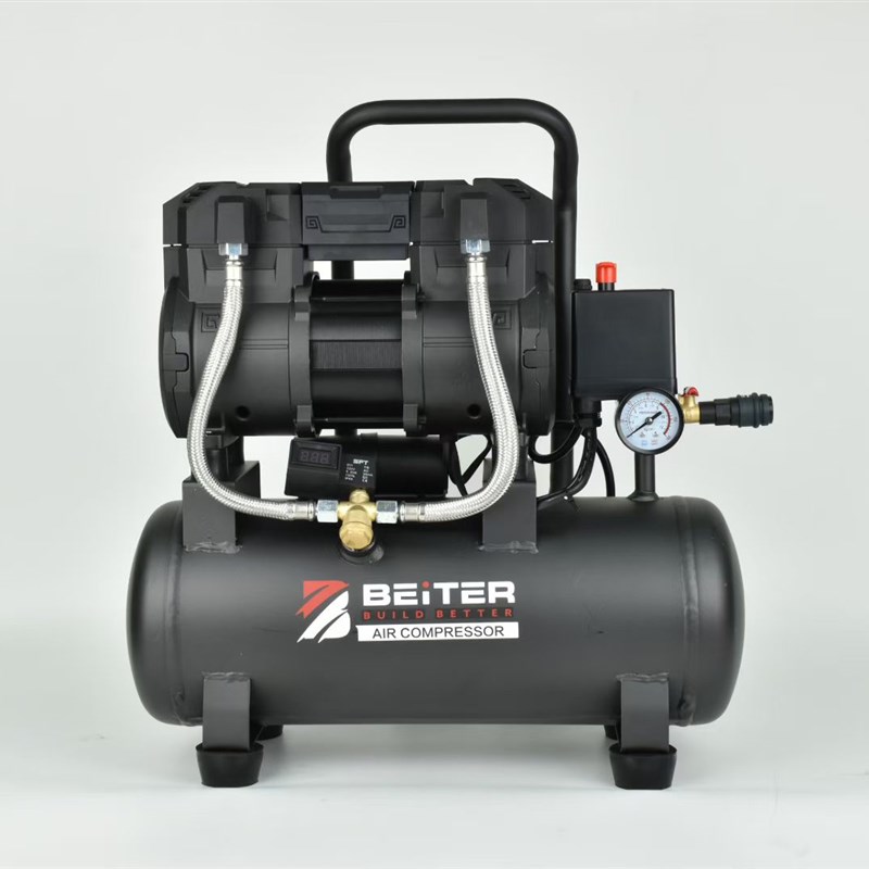 Beiter18/20nV插电充电两用空压机静音高压气泵铝罐轻便空气压缩