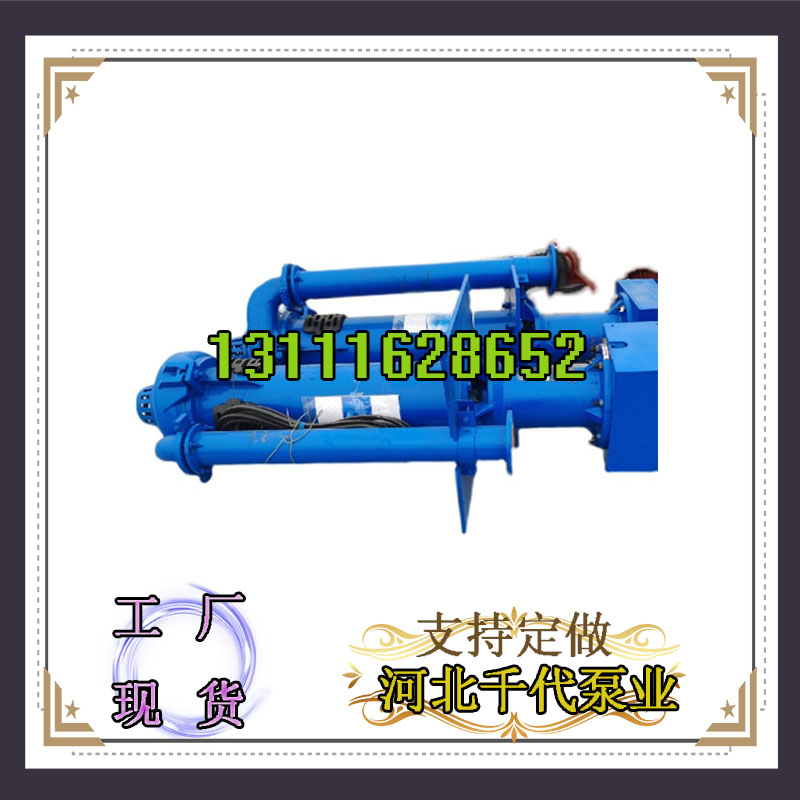 100YZc电动65SQV-SP立式液下渣浆泵卧式离心泵潜水抽淤洗沙泥浆泵