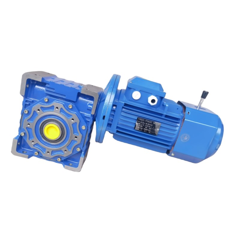 NMRV30蜗轮蜗杆减速铝壳铜芯电机380V220VH电机一体40 50 63 75 9