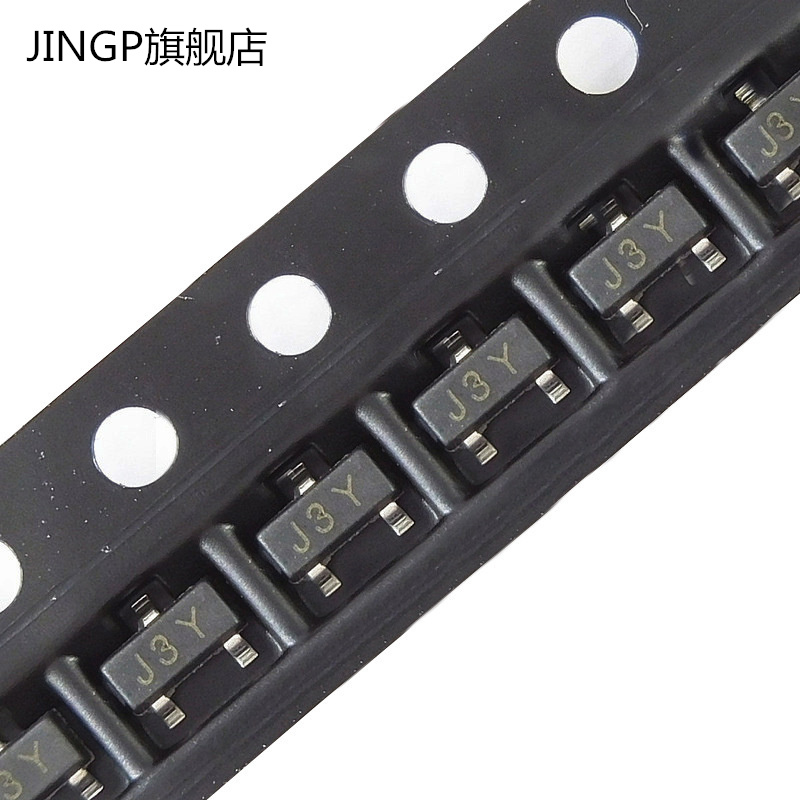 贴片三极管AO3404 丝印A49T SyOT-23 N沟道 MOS场效应管 (100个)