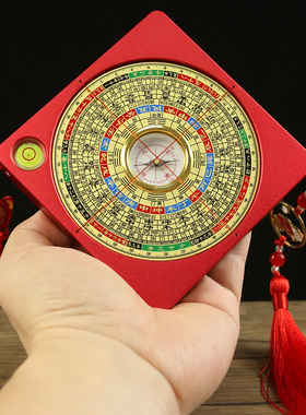 悬挂小罗盘高精度随身携带迷你袖珍初学者复古仿古中式中国风挂件