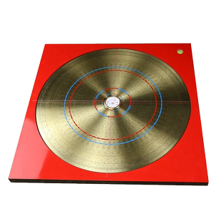 黄铜八卦罗盘随身风水盘高精度指南针专业18寸大号三元三合综合盘