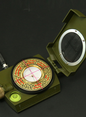 红外线激光小罗盘随身携带高精度风水盘专业初学者三合综合盘寻龙