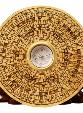 桃木纯手工初学者随身携带指南针