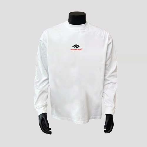 WE11DNE官方美式潮牌长袖T恤男女