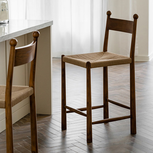 藤编椅餐椅吧台椅岛台椅