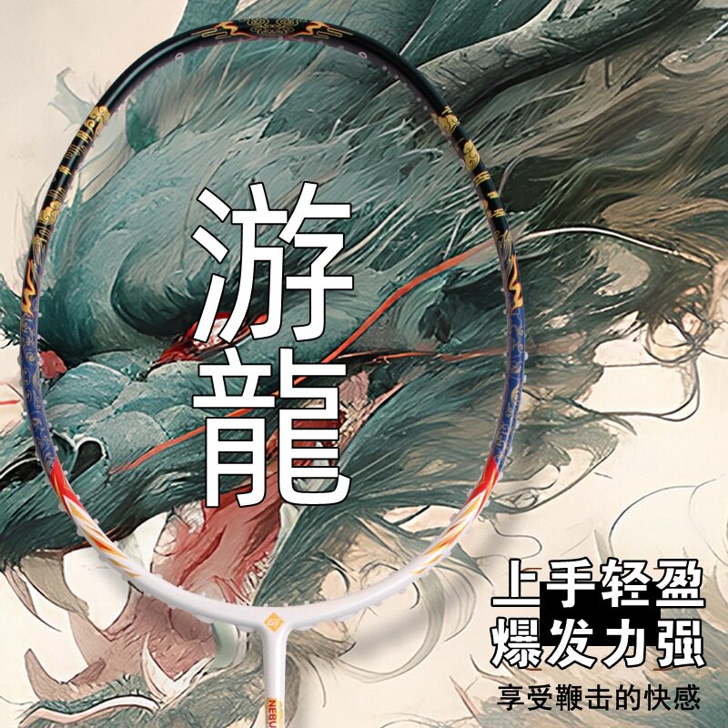 羽毛球拍高档碳素纤维超轻专业级