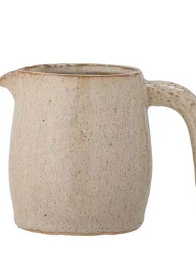 FQR 丹麦Bloomingville工匠师手工制作Enea 水罐，自然，石器