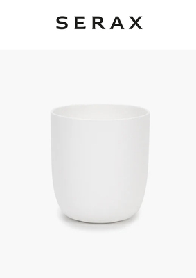 比利时Serax PietBoon 设计师款低调奢华陶瓷白釉无柄茶杯咖啡杯