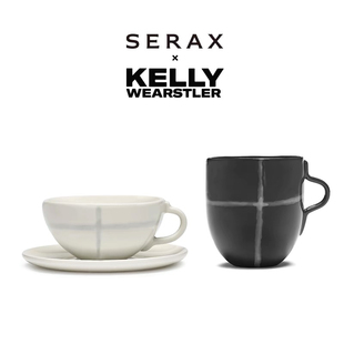比利时Serax Kelly Wearstler联名陶瓷咖啡杯碟套装下午茶马克杯
