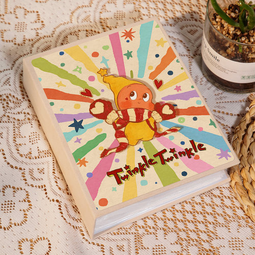 萌星娃娃插页大容量相册