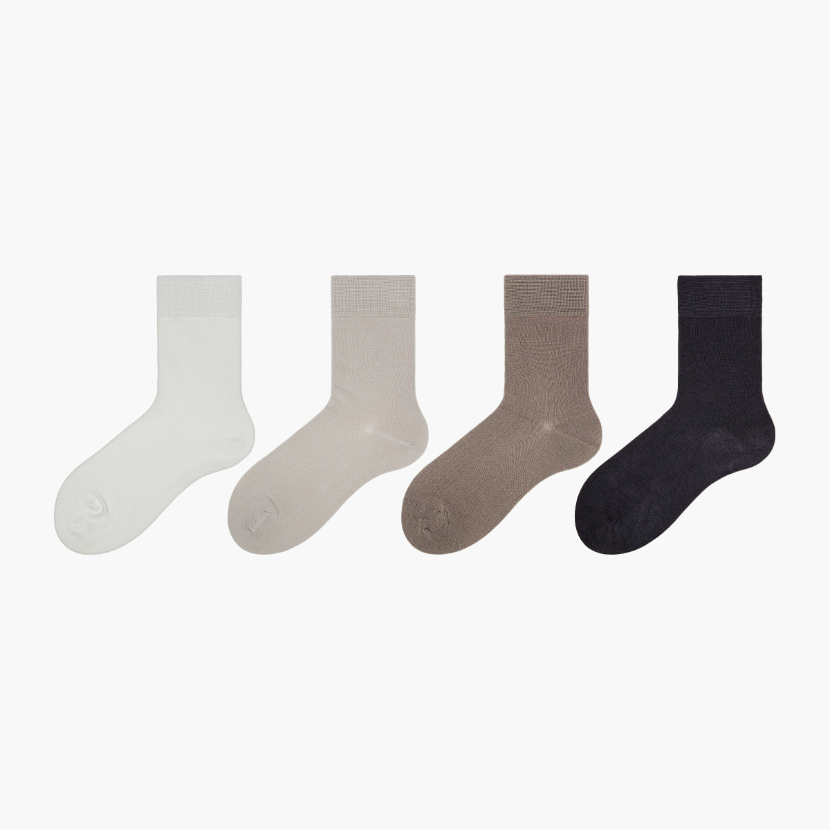 吸汗排湿男士粘纤中筒袜