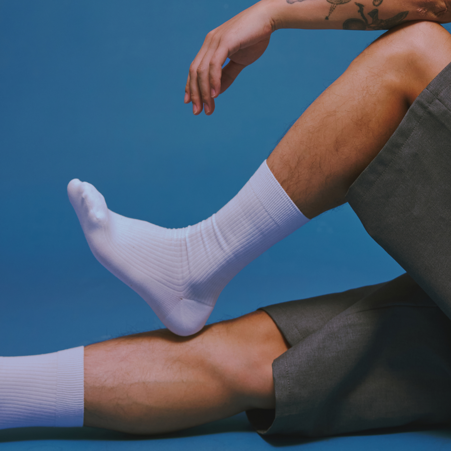 零感贴合久穿不磨脚男士长绒棉袜无骨缝制高密编织舒适不勒脚通勤