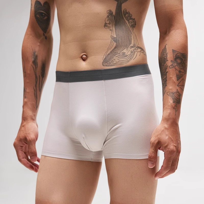 兰精抗菌莫代尔男士平角内裤