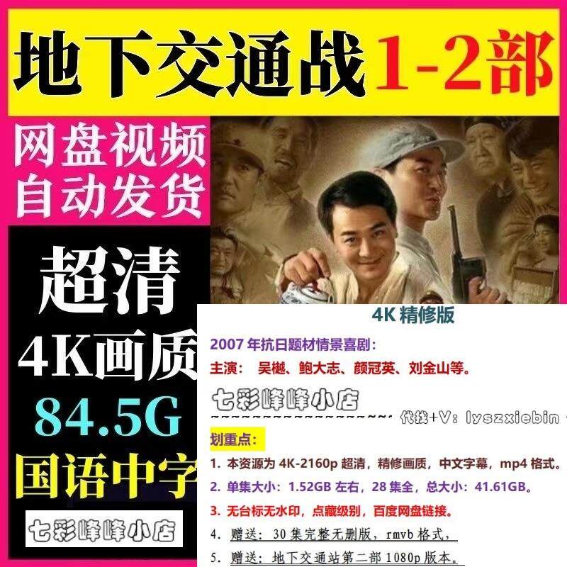 地下交通站1-2部全电视剧 电视剧宣传画 超清飚宣传画 宣传画质