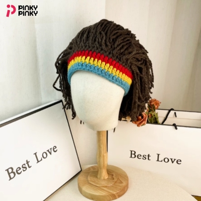 Pinky假发帽子新年礼物