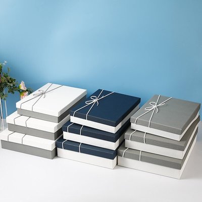 极速Gift Box boxB rectanhgulxar blue packing box exquisite c