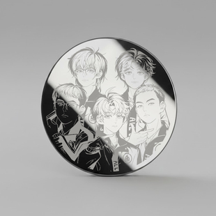 【AG官方正品】AG“一生钟轩帅”冠军年超大镜面徽章