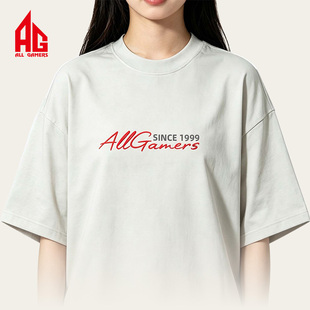 【AG官方正品】ALL GAMERS 潮流刺绣T恤