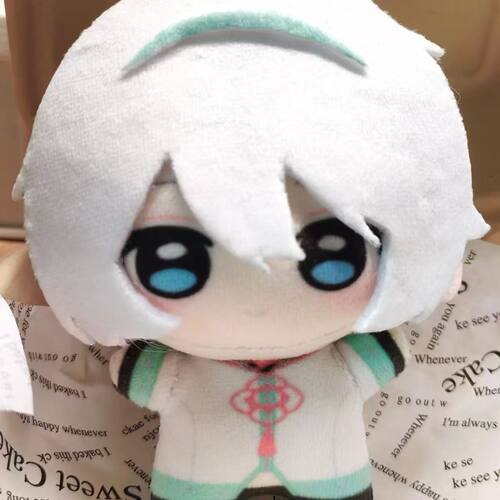 言和洛天依星尘10cm公仔