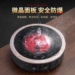 小型烧水煮茶炉电热炉泡茶电磁炉 电陶炉煮茶家用煮茶器2025新款