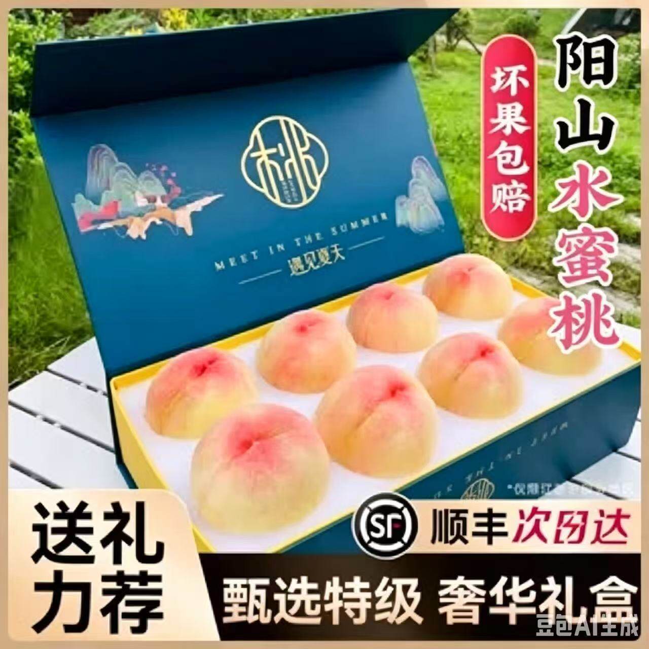 【礼盒装】正宗无锡阳山水蜜桃