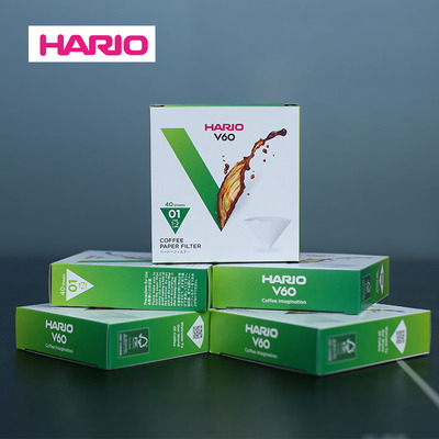 Hario手冲滤杯滴漏式过滤纸1-2份
