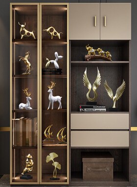 速发客厅摆件电视酒柜家居装饰品轻奢礼档餐边柜玄关创意艺术高品