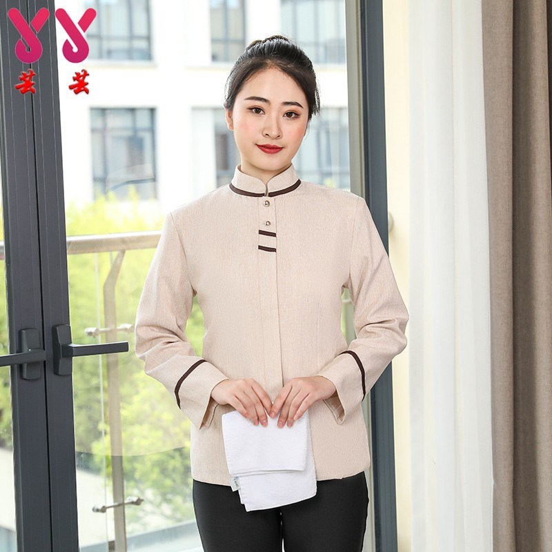 速发保洁工作服秋冬装姨店客房阿酒装务员服服小区物业商场清洁工