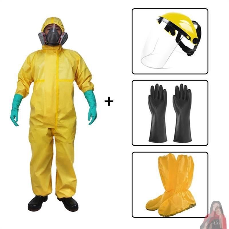 速发后室大黄衣服防护服后室实验人员衣服探索员防护服后事探索服