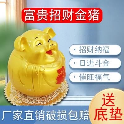保真速发大容量存钱罐储钱罐生肖不可取只进N不出创意独特大号网
