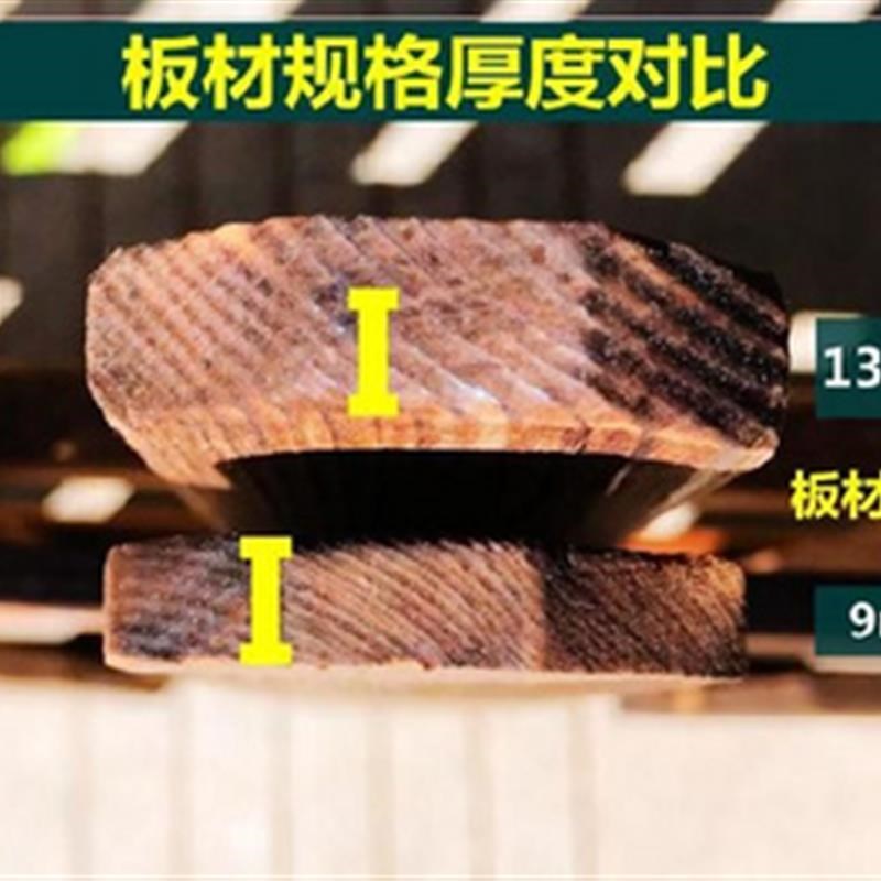 现货防腐木户外花坛围栏一体小花园结实木塑隔栅低栏实木制木篱笆