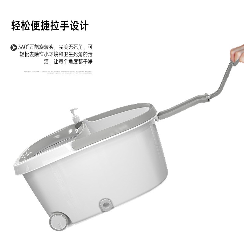 现货好神拖免手洗家务清s洁用具清洁神器干湿拖布桶地拖墩布桶旋