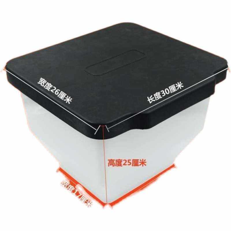 速发12v电动肥盒电动玉米下料盒喂食器肥盒220v下肥料箱电动播种