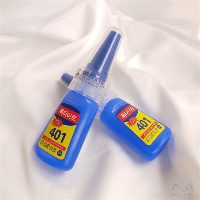 正品韩国进口401胶水502胶快干胶珠宝饰品镶嵌透明胶diy材料