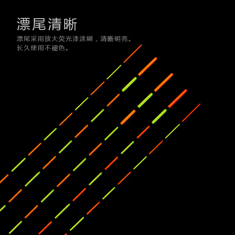 速发3支装高灵敏纳米鱼漂鲫鱼套装加粗醒目鲤鱼浮漂钓鱼渔具用品