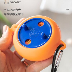 速发出绳旅行晒器晾衣绳固定卡扣室外便携酒店宾馆防滑神衣差子免