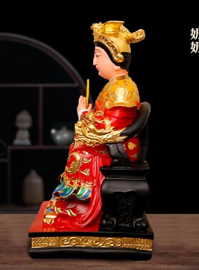 保真速发泰山娘娘像泰山圣母像泰山奶奶J碧霞元君神像树脂佛像供
