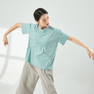 速发舞服功上衣装级感练高服爵士舞形体服男宽松秋冬新款舞蹈服