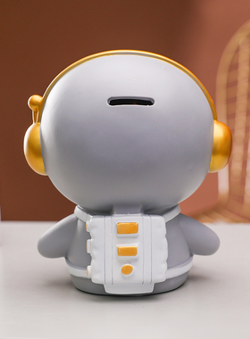 速发花宇  薇航员存钱罐摆室太空人小夜灯发光卧件床头装饰办公室