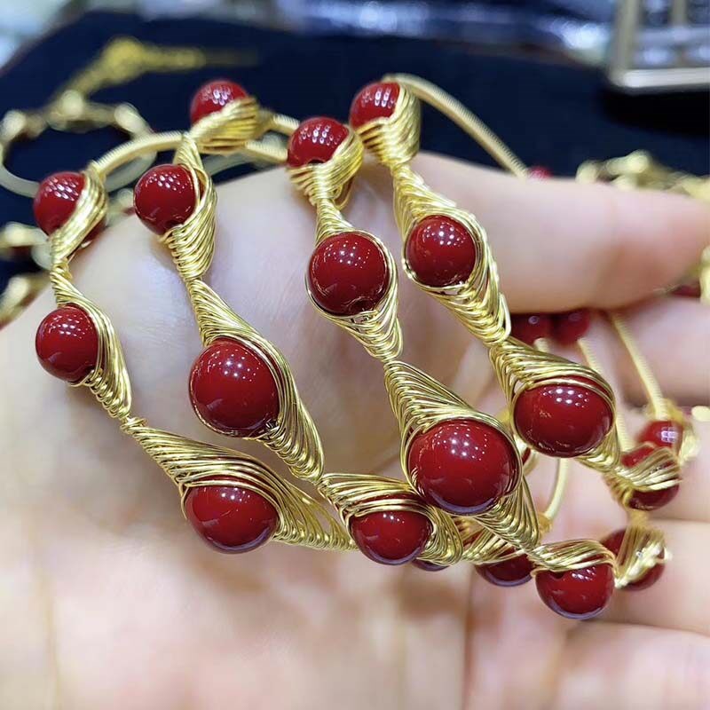 速发手工铜丝吊坠绕线铁线做首饰发簪编手链水晶串珠蝴蝶掐丝