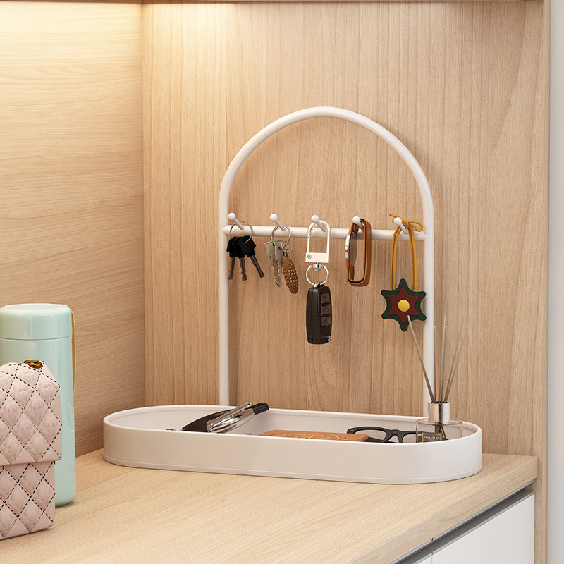 速发户关收纳装饰鞋柜上摆件玄关杂物收纳盒入玄鞋物桌面置柜架