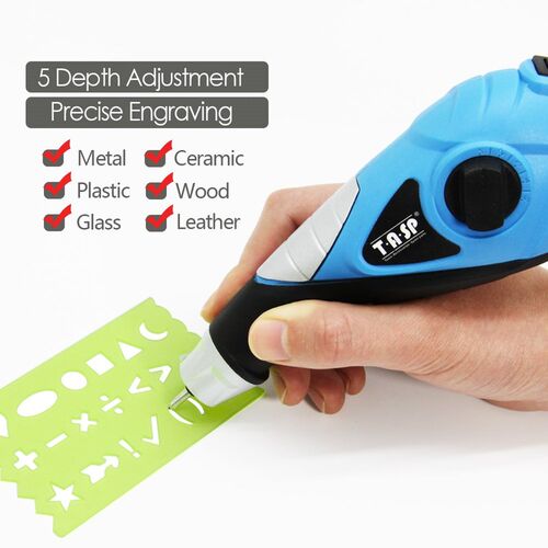 速发TASP 220V Electric Engraver Metal Variable Speed Engravi