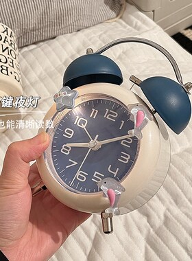 速发小闹钟学生专用起床神器初中生床头强力叫醒闹铃儿童女孩男孩
