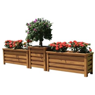 速发方铁场锈花盆箱钢不防型长院庭户池锈外艺花大花台槽花广形