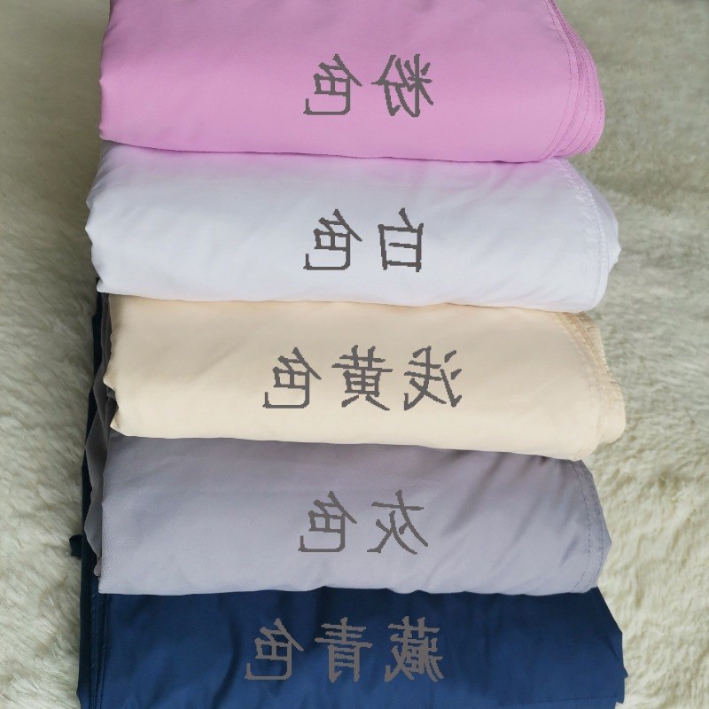 现货羽绒被被壳j半成品自充绒被套立衬内胆防钻绒钻毛面料褥子床