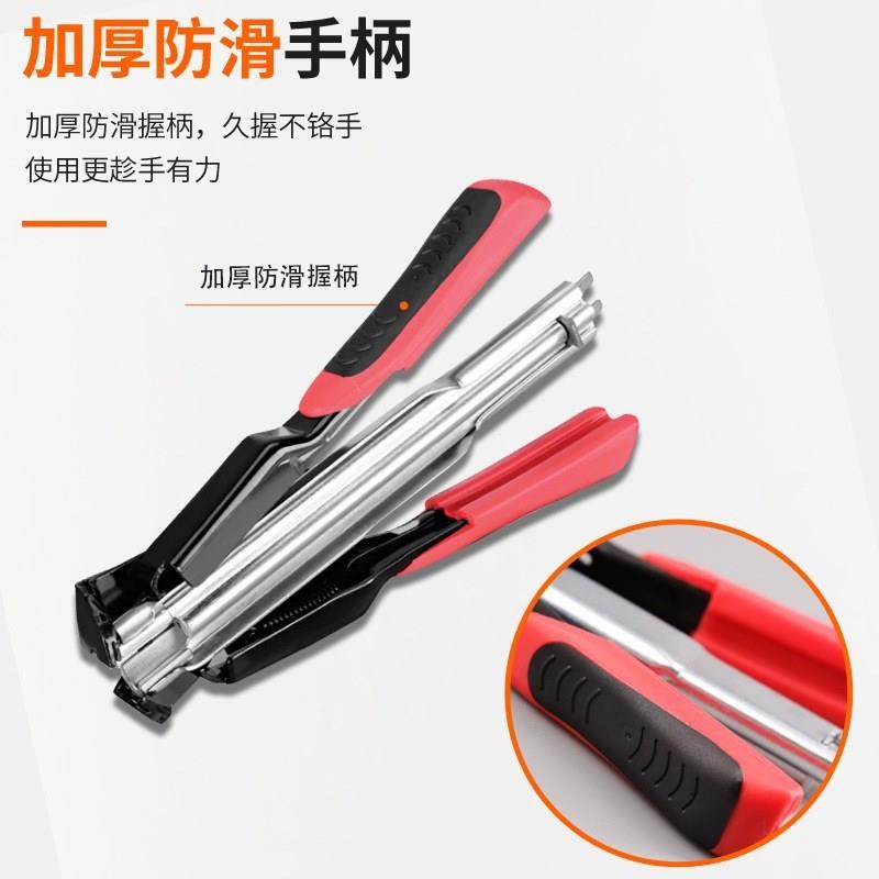 现货sr8手动c型钉枪扣环打钉枪扎养殖笼枪绑铁丝网钉子鸟笼码钉神