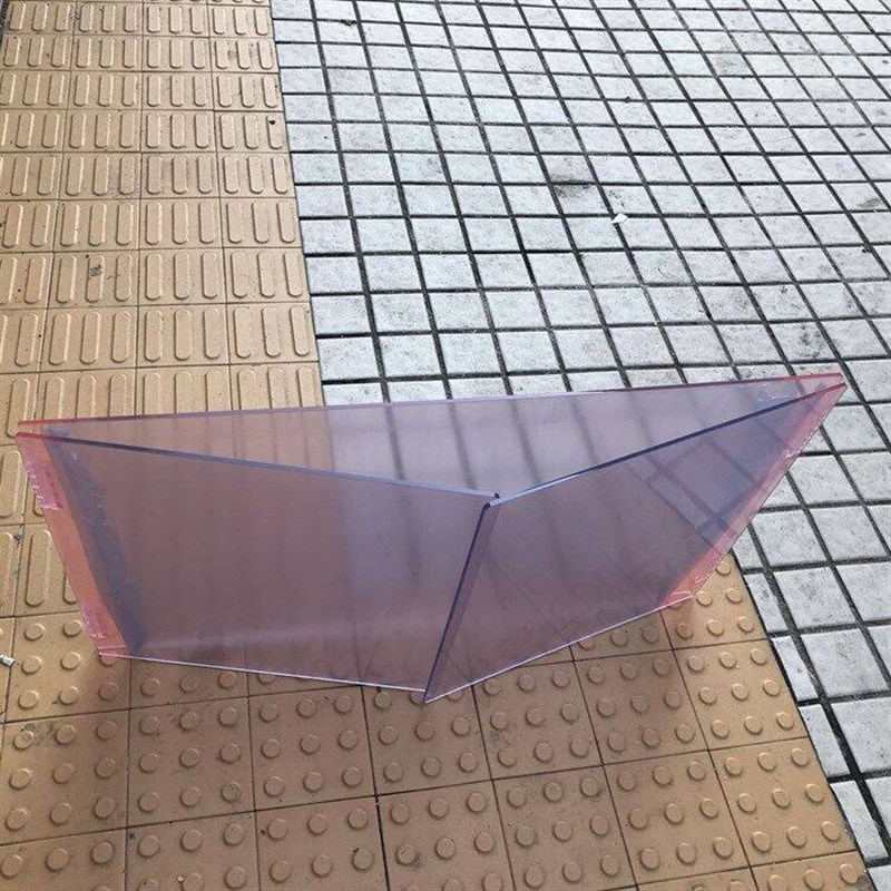 速发隔离挡板自粘折页透明折叠板亚克力合页配件自制隔板翻板隔板