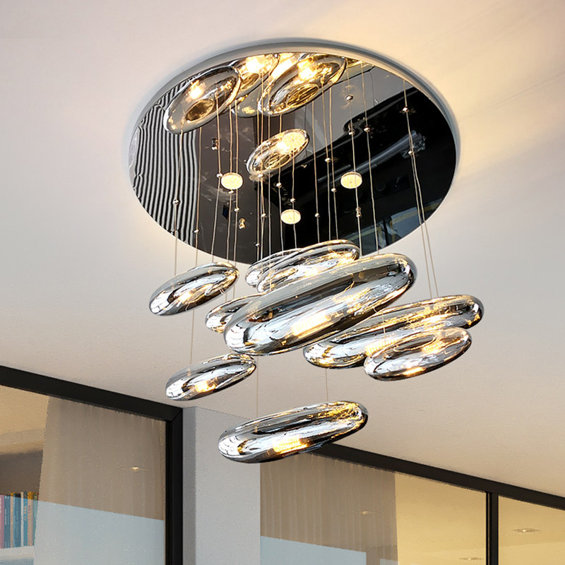 水滴卧室客厅吊灯后现代